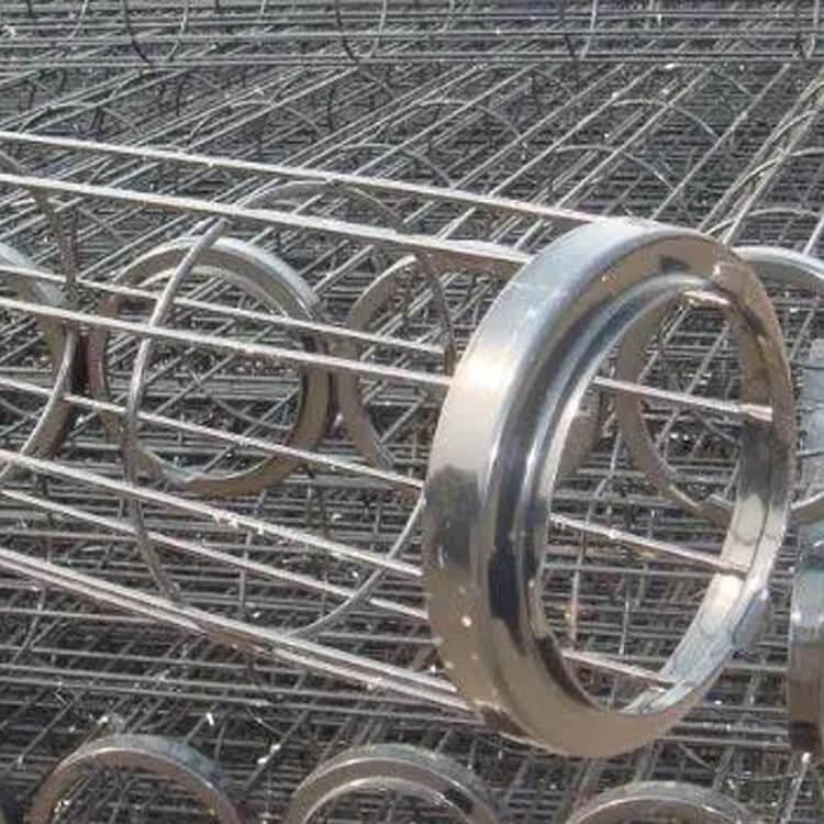 Round filter cage